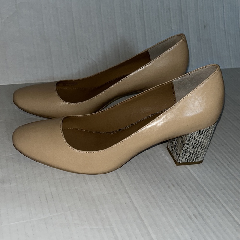 Calvin Klein Cirilla Block Heel Pumps size 8